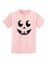 Cute Jack O Lantern Pumpkin Face Childrens T-Shirt-Childrens T-Shirt-TooLoud-PalePink-X-Small-Davson Sales