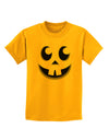 Cute Jack O Lantern Pumpkin Face Childrens T-Shirt-Childrens T-Shirt-TooLoud-Gold-X-Small-Davson Sales