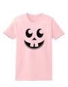 Cute Jack O Lantern Pumpkin Face Womens T-Shirt-Womens T-Shirt-TooLoud-PalePink-X-Small-Davson Sales