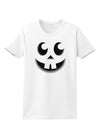 Cute Jack O Lantern Pumpkin Face Womens T-Shirt-Womens T-Shirt-TooLoud-White-X-Small-Davson Sales