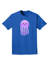 Cute Jellyfish Adult Dark T-Shirt by TooLoud-Mens T-Shirt-TooLoud-Royal-Blue-Small-Davson Sales