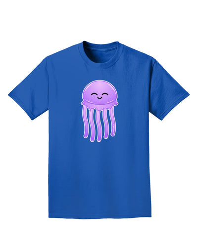 Cute Jellyfish Adult Dark T-Shirt by TooLoud-Mens T-Shirt-TooLoud-Royal-Blue-Small-Davson Sales