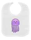Cute Jellyfish Baby Bib by TooLoud