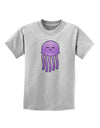 Cute Jellyfish Childrens T-Shirt by TooLoud-Childrens T-Shirt-TooLoud-AshGray-X-Small-Davson Sales