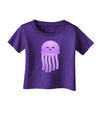 Cute Jellyfish Infant T-Shirt Dark by TooLoud-Infant T-Shirt-TooLoud-Purple-06-Months-Davson Sales