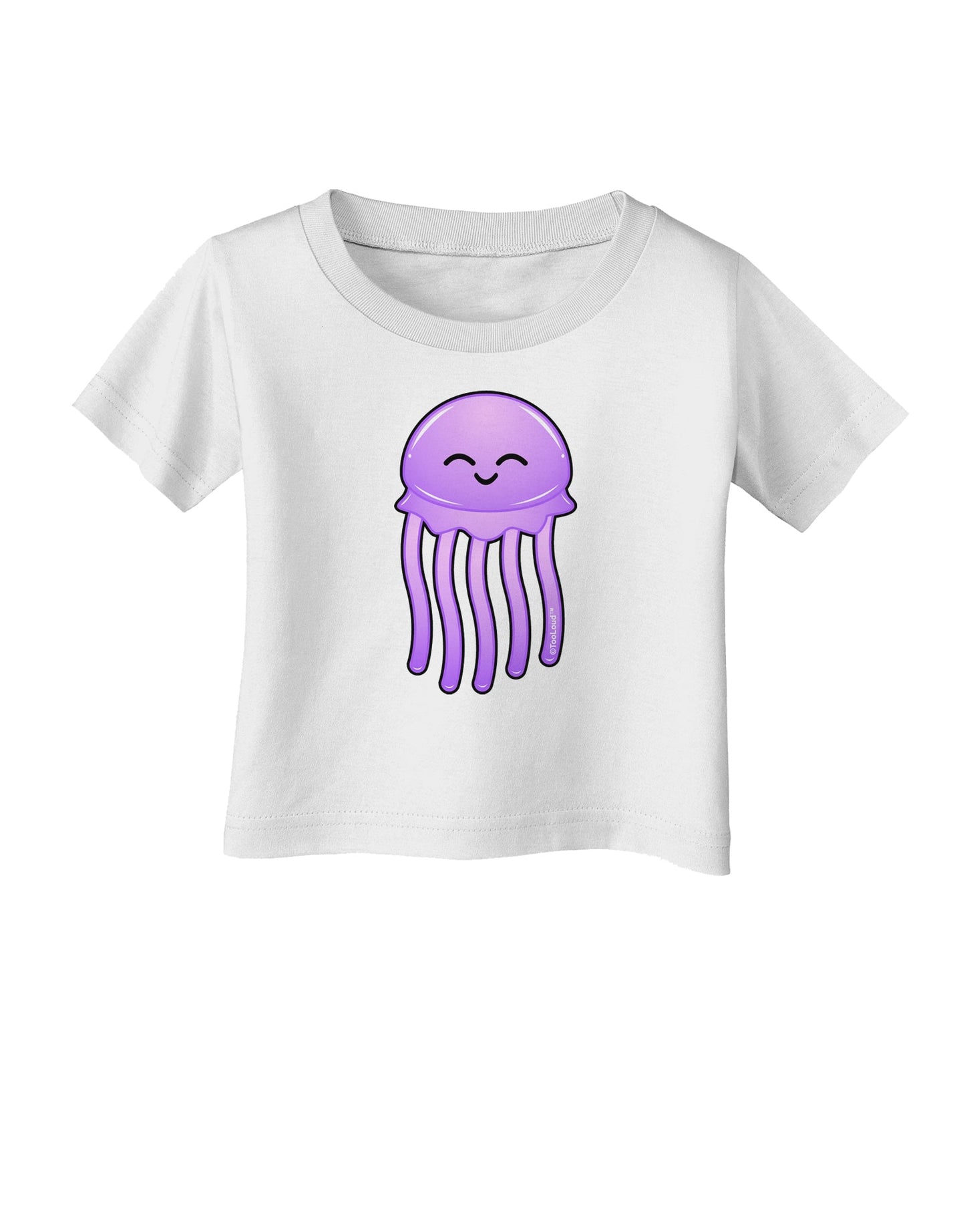 Cute Jellyfish Infant T-Shirt by TooLoud-Infant T-Shirt-TooLoud-White-06-Months-Davson Sales
