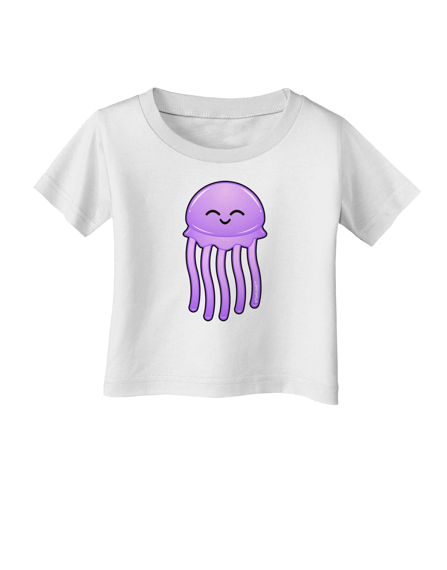 Cute Jellyfish Infant T-Shirt by TooLoud-Infant T-Shirt-TooLoud-White-06-Months-Davson Sales