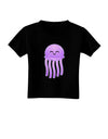 Cute Jellyfish Toddler T-Shirt Dark by TooLoud-Toddler T-Shirt-TooLoud-Black-2T-Davson Sales