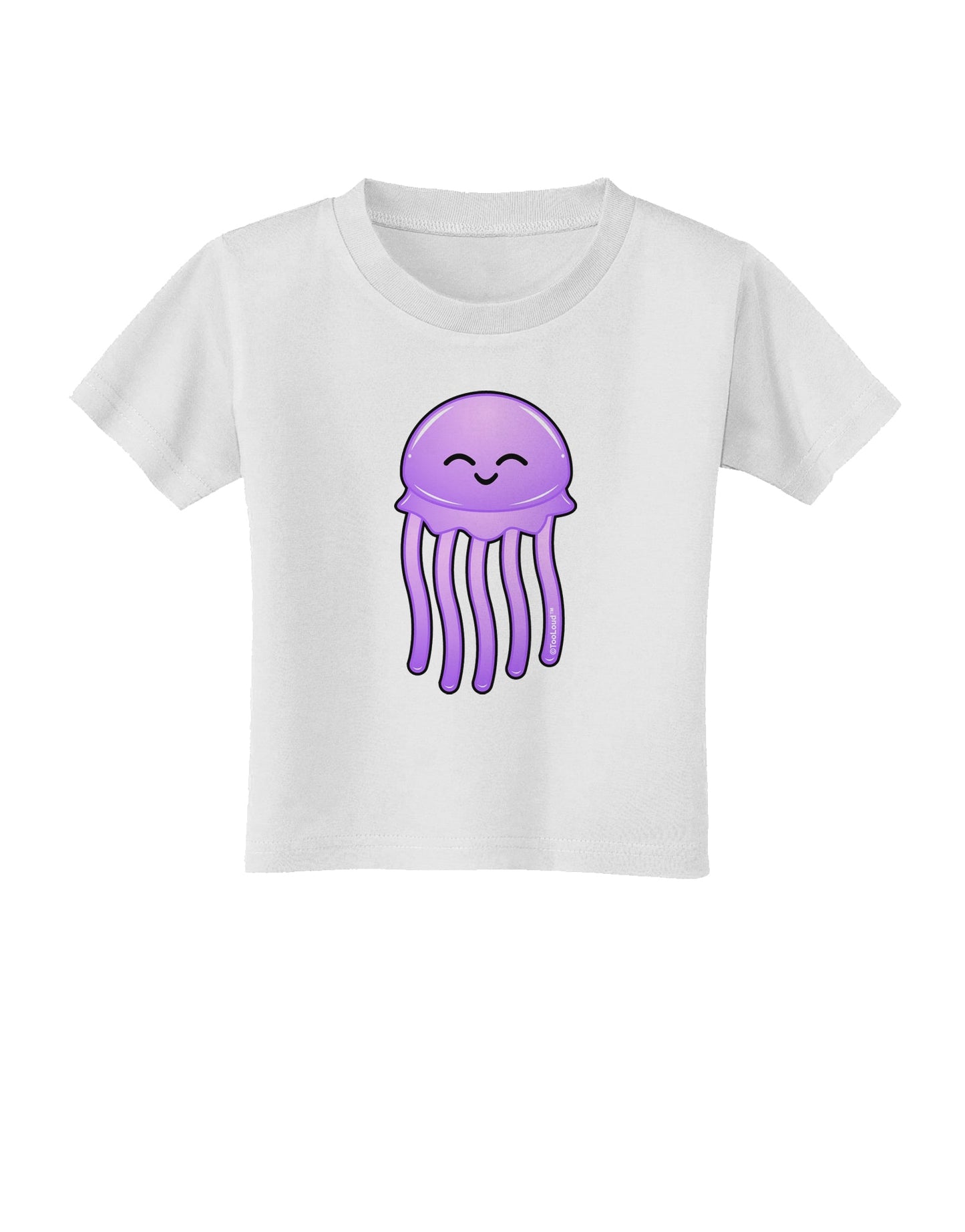 Cute Jellyfish Toddler T-Shirt by TooLoud-Toddler T-Shirt-TooLoud-White-2T-Davson Sales