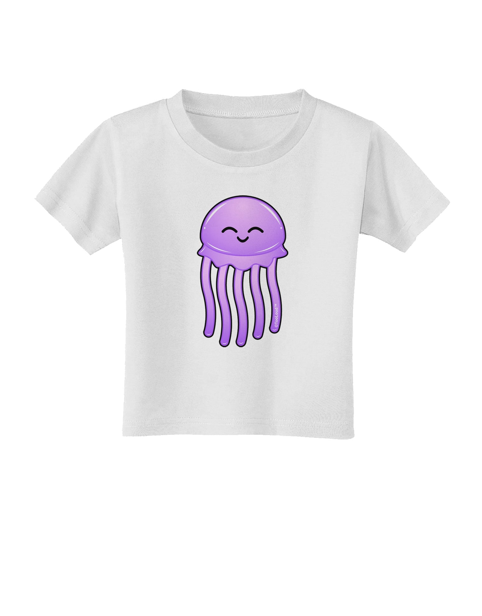 Cute Jellyfish Toddler T-Shirt by TooLoud-Toddler T-Shirt-TooLoud-White-2T-Davson Sales