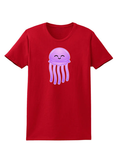 Cute Jellyfish Womens Dark T-Shirt by TooLoud-Womens T-Shirt-TooLoud-Red-X-Small-Davson Sales