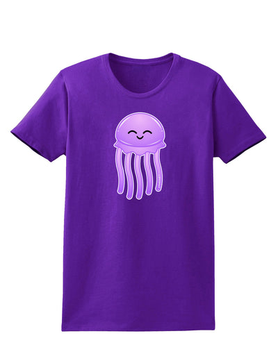 Cute Jellyfish Womens Dark T-Shirt by TooLoud-Womens T-Shirt-TooLoud-Purple-X-Small-Davson Sales