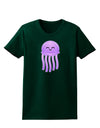 Cute Jellyfish Womens Dark T-Shirt by TooLoud-Womens T-Shirt-TooLoud-Forest-Green-Small-Davson Sales