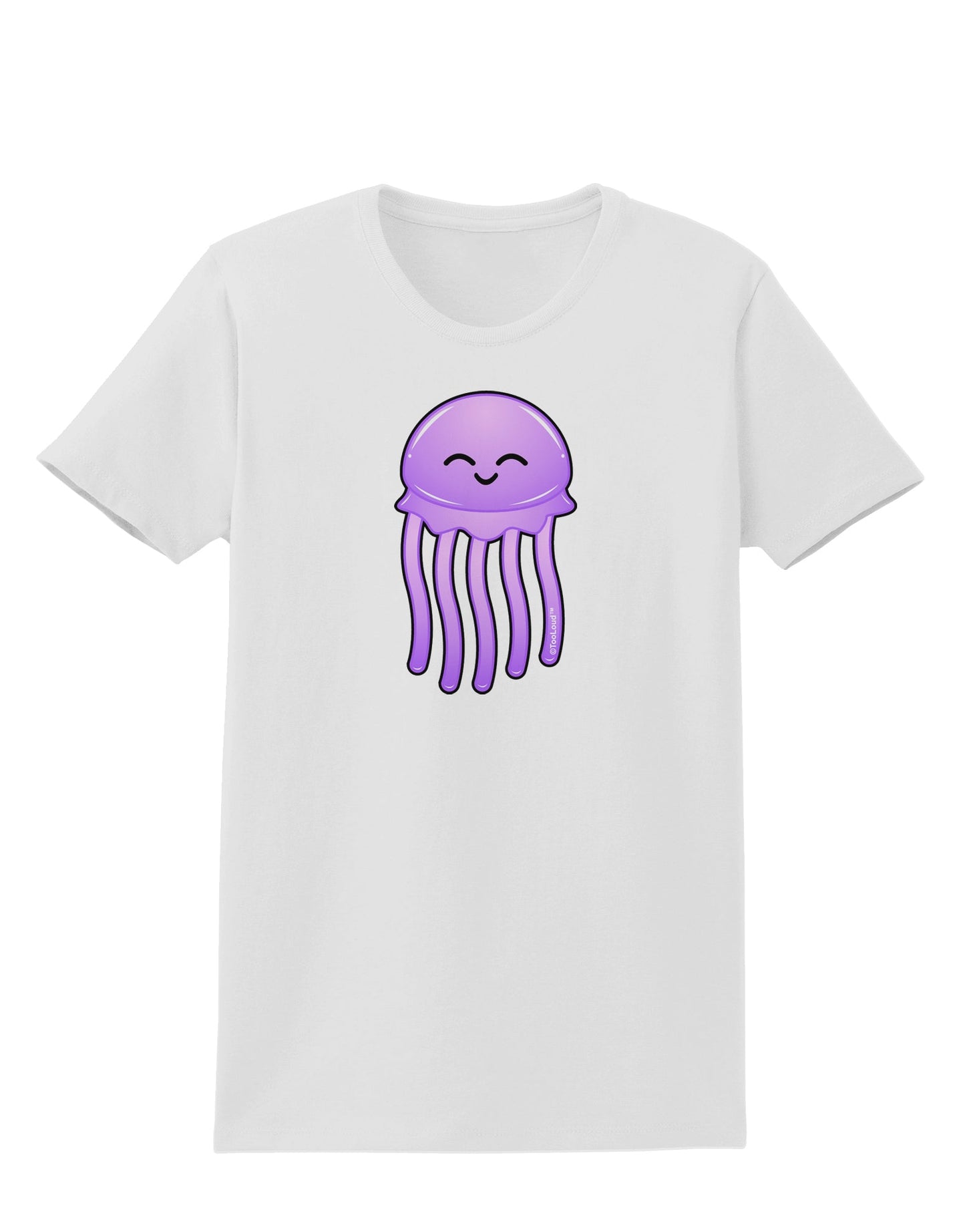 Cute Jellyfish Womens T-Shirt by TooLoud-Womens T-Shirt-TooLoud-White-X-Small-Davson Sales