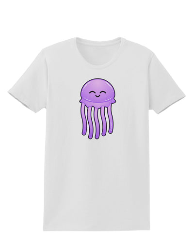 Cute Jellyfish Womens T-Shirt by TooLoud-Womens T-Shirt-TooLoud-White-X-Small-Davson Sales