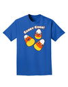 Cute Kawaii Candy Corn Halloween Adult Dark T-Shirt-Mens T-Shirt-TooLoud-Royal-Blue-Small-Davson Sales