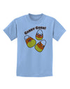 Cute Kawaii Candy Corn Halloween Childrens T-Shirt-Childrens T-Shirt-TooLoud-Light-Blue-X-Small-Davson Sales