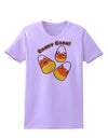 Cute Kawaii Candy Corn Halloween Womens T-Shirt-Womens T-Shirt-TooLoud-Lavender-X-Small-Davson Sales