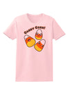 Cute Kawaii Candy Corn Halloween Womens T-Shirt-Womens T-Shirt-TooLoud-PalePink-X-Small-Davson Sales