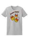 Cute Kawaii Candy Corn Halloween Womens T-Shirt-Womens T-Shirt-TooLoud-AshGray-X-Small-Davson Sales