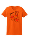 Cute Kawaii Candy Corn Halloween Womens T-Shirt-Womens T-Shirt-TooLoud-Orange-X-Small-Davson Sales