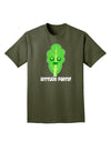 Cute Lettuce - Lettuce Party Adult Dark T-Shirt by TooLoud-Mens T-Shirt-TooLoud-Military-Green-Small-Davson Sales