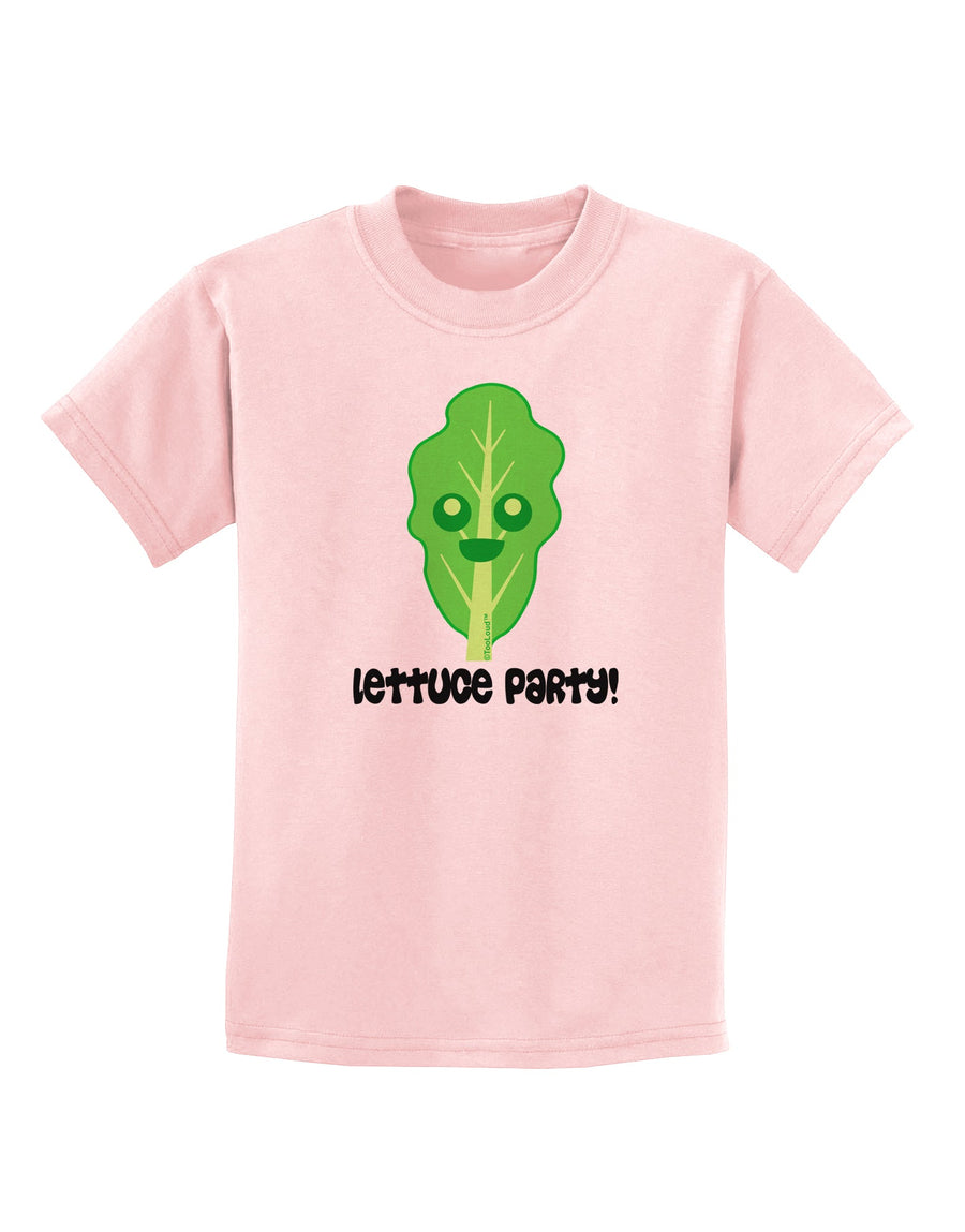 Cute Lettuce - Lettuce Party Childrens T-Shirt by TooLoud-Childrens T-Shirt-TooLoud-White-X-Small-Davson Sales