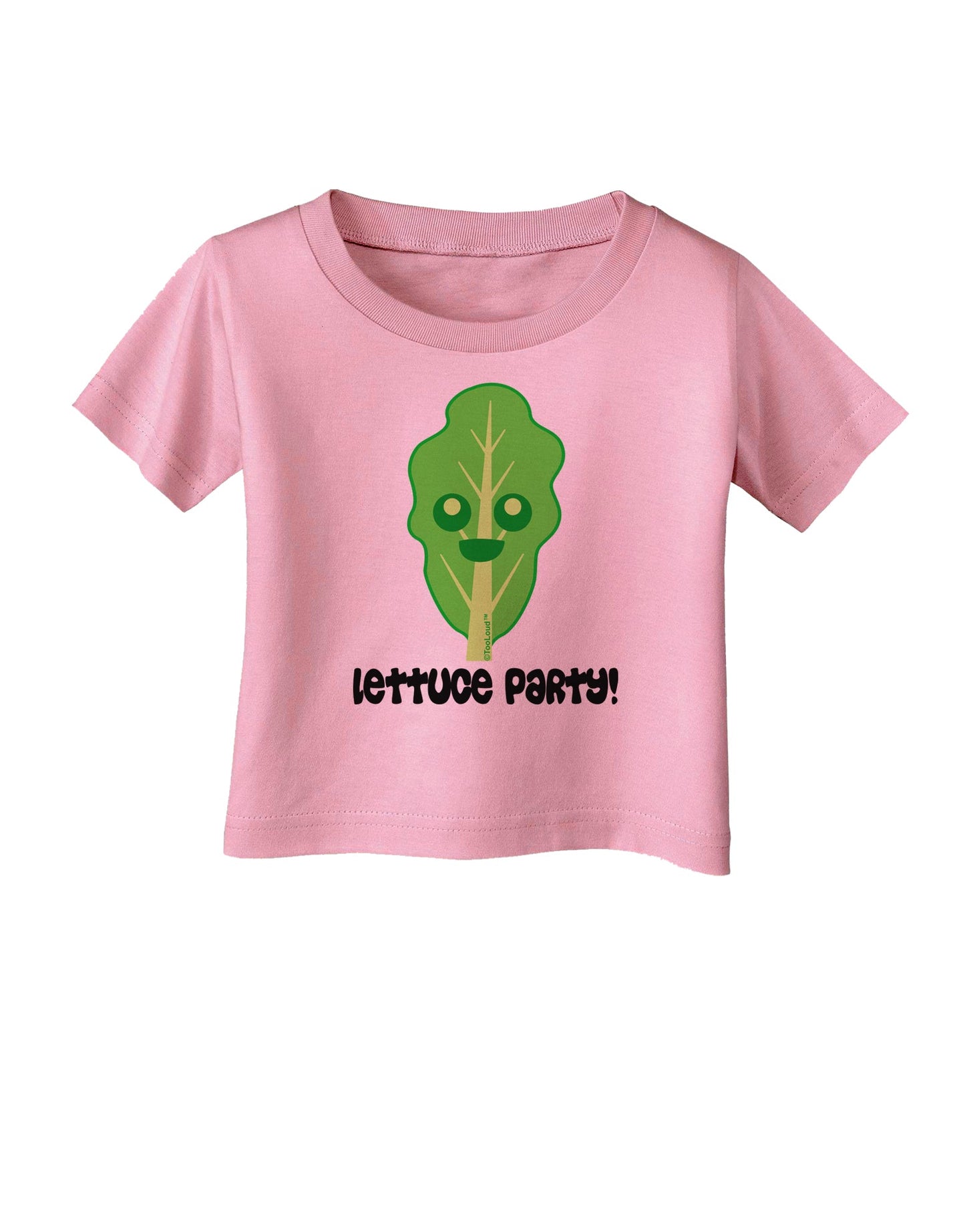 Cute Lettuce - Lettuce Party Infant T-Shirt by TooLoud-Infant T-Shirt-TooLoud-Candy-Pink-06-Months-Davson Sales