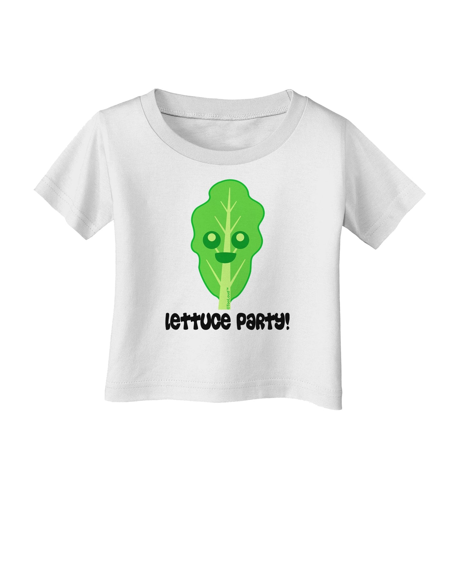 Cute Lettuce - Lettuce Party Infant T-Shirt by TooLoud-Infant T-Shirt-TooLoud-White-06-Months-Davson Sales