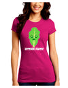 Cute Lettuce - Lettuce Party Juniors Crew Dark T-Shirt by TooLoud-T-Shirts Juniors Tops-TooLoud-Hot-Pink-Juniors Fitted Small-Davson Sales