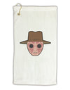 Cute Lil Monster 2 Micro Terry Gromet Golf Towel 11&#x22;x19-Golf Towel-TooLoud-White-Davson Sales