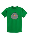 Cute Little Chick - Black Childrens Dark T-Shirt by TooLoud-Childrens T-Shirt-TooLoud-Kelly-Green-X-Small-Davson Sales