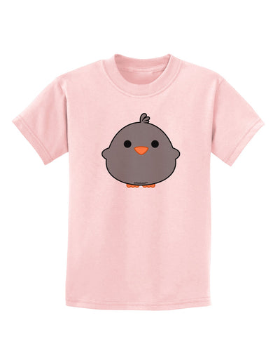 Cute Little Chick - Black Childrens T-Shirt by TooLoud-Childrens T-Shirt-TooLoud-PalePink-X-Small-Davson Sales