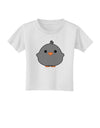 Cute Little Chick - Black Toddler T-Shirt by TooLoud-Toddler T-Shirt-TooLoud-White-2T-Davson Sales