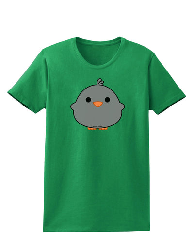 Cute Little Chick - Black Womens Dark T-Shirt by TooLoud-Womens T-Shirt-TooLoud-Kelly-Green-X-Small-Davson Sales