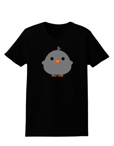 Cute Little Chick - Black Womens Dark T-Shirt by TooLoud-Womens T-Shirt-TooLoud-Black-X-Small-Davson Sales