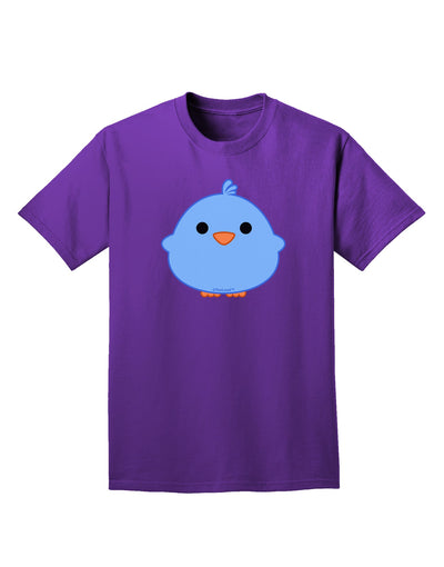 Cute Little Chick - Blue Adult Dark T-Shirt by TooLoud-Mens T-Shirt-TooLoud-Purple-Small-Davson Sales