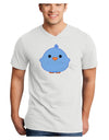 Cute Little Chick - Blue Adult V-Neck T-shirt by TooLoud-Mens V-Neck T-Shirt-TooLoud-White-Small-Davson Sales