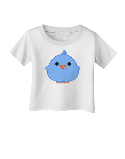 Cute Little Chick - Blue Infant T-Shirt by TooLoud-Infant T-Shirt-TooLoud-White-06-Months-Davson Sales