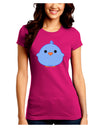 Cute Little Chick - Blue Juniors Crew Dark T-Shirt by TooLoud-T-Shirts Juniors Tops-TooLoud-Hot-Pink-Juniors Fitted Small-Davson Sales