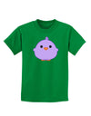 Cute Little Chick - Purple Childrens Dark T-Shirt by TooLoud-Childrens T-Shirt-TooLoud-Kelly-Green-X-Small-Davson Sales