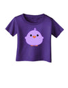 Cute Little Chick - Purple Infant T-Shirt Dark by TooLoud-Infant T-Shirt-TooLoud-Purple-06-Months-Davson Sales