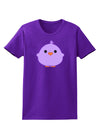 Cute Little Chick - Purple Womens Dark T-Shirt by TooLoud-Womens T-Shirt-TooLoud-Purple-X-Small-Davson Sales