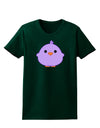 Cute Little Chick - Purple Womens Dark T-Shirt by TooLoud-Womens T-Shirt-TooLoud-Forest-Green-Small-Davson Sales