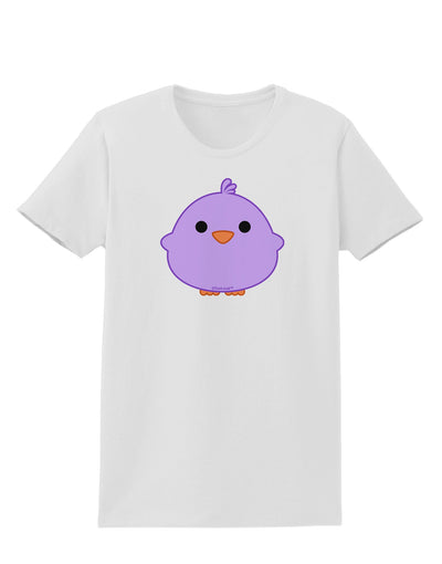 Cute Little Chick - Purple Womens T-Shirt by TooLoud-Womens T-Shirt-TooLoud-White-X-Small-Davson Sales