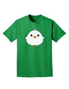 Cute Little Chick - White Adult Dark T-Shirt by TooLoud-Mens T-Shirt-TooLoud-Kelly-Green-Small-Davson Sales