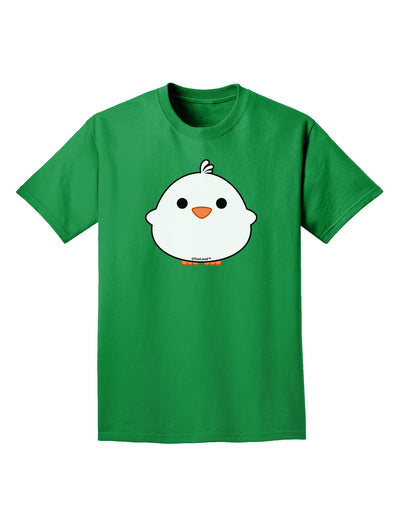 Cute Little Chick - White Adult Dark T-Shirt by TooLoud-Mens T-Shirt-TooLoud-Kelly-Green-Small-Davson Sales