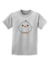 Cute Little Chick - White Childrens T-Shirt by TooLoud-Childrens T-Shirt-TooLoud-AshGray-X-Small-Davson Sales