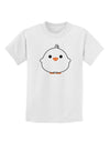 Cute Little Chick - White Childrens T-Shirt by TooLoud-Childrens T-Shirt-TooLoud-White-X-Small-Davson Sales