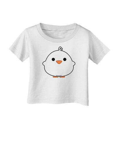 Cute Little Chick - White Infant T-Shirt by TooLoud-Infant T-Shirt-TooLoud-White-06-Months-Davson Sales